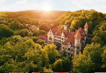 Wildbad Rothenburg o.d.T. Luftaufnahme
